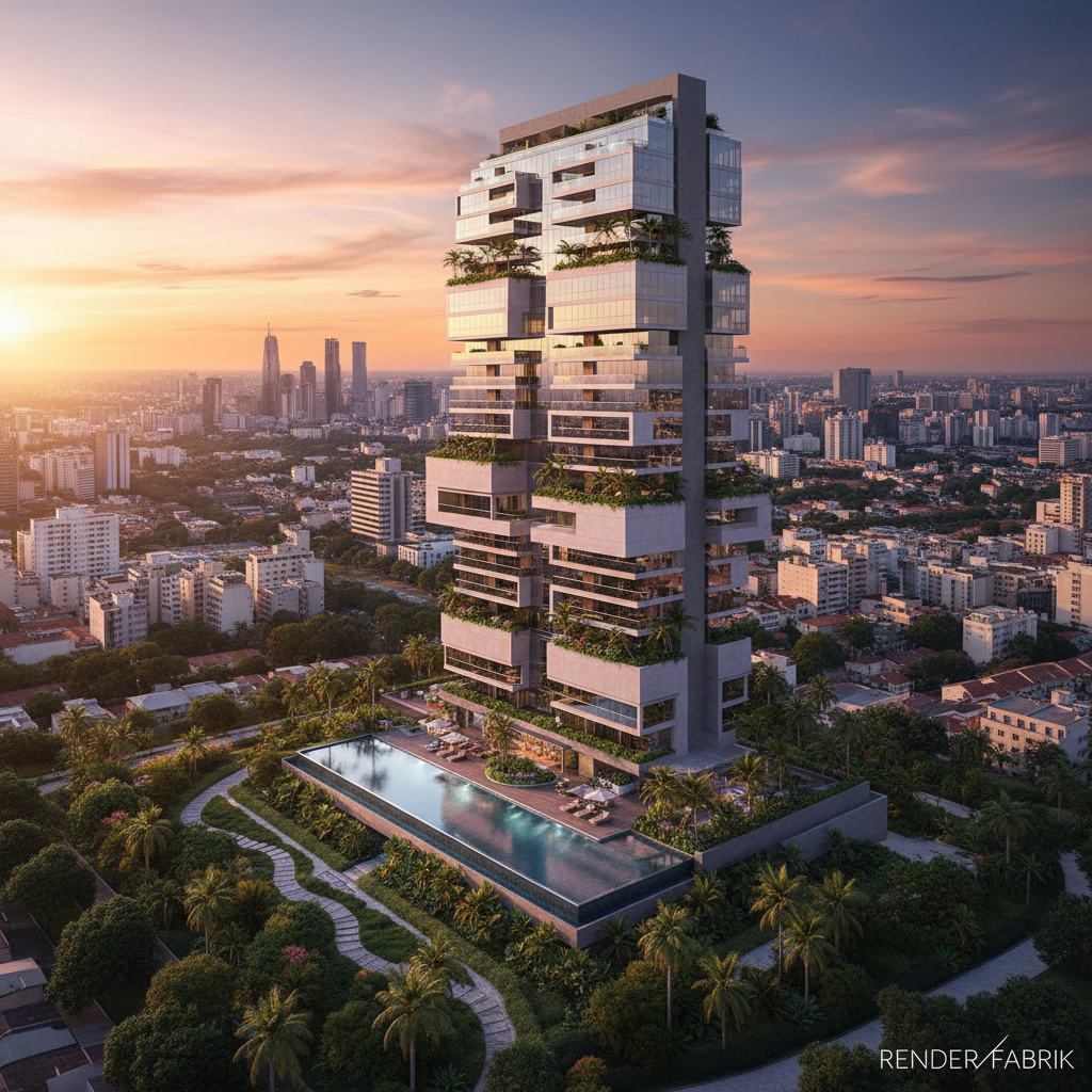 Vídeo 3D para Empreendimento Imobiliário