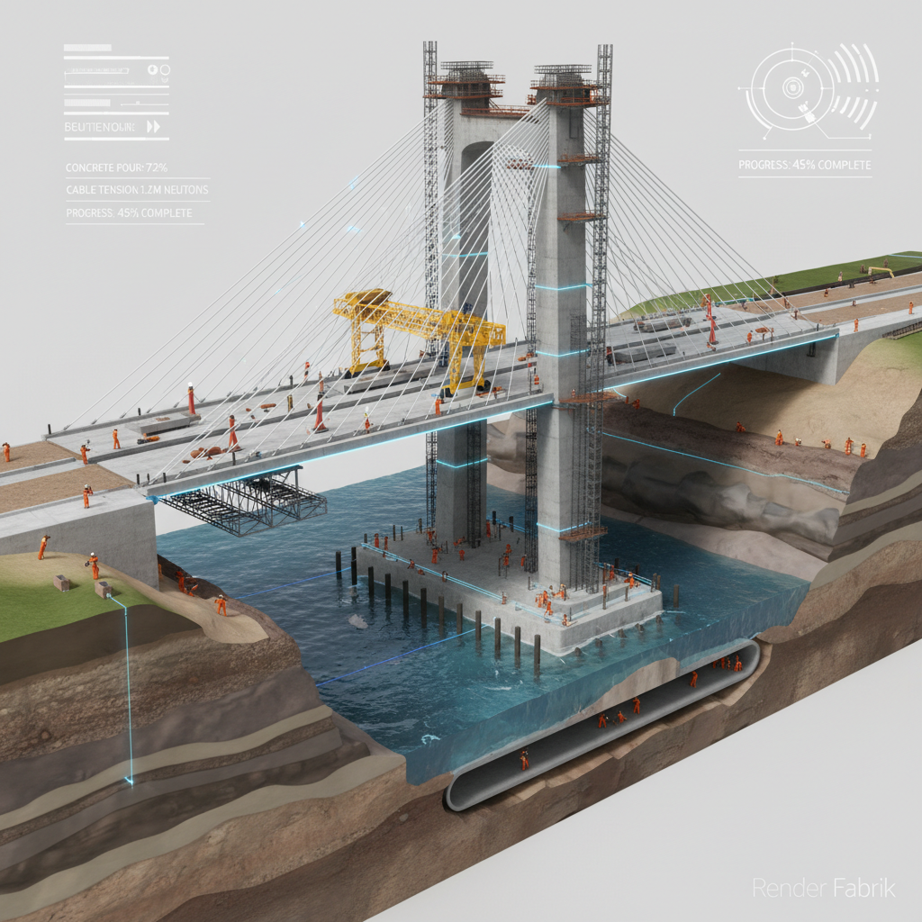 Vídeo 3D em Engenharia Civil